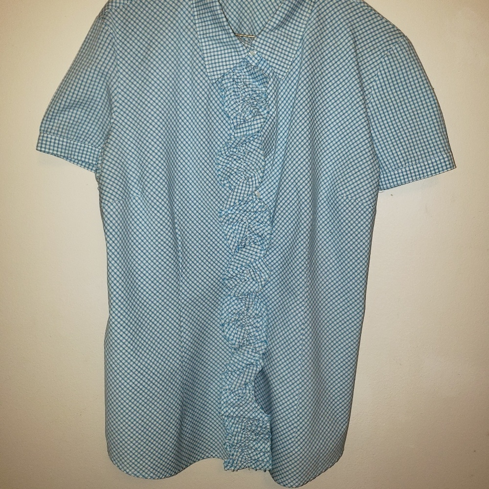 New York  & Company Ladies Button Down Shirt